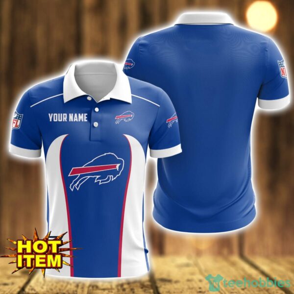 Buffalo Bills 3D Polo Shirt Personalized Name Gift Ideas For Fans Product Photo 1