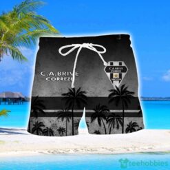 CA Brive Coconut Aloha Hawaiian Shirt And Shorts Beach Set For Men And Women image CA Brive Coconut Aloha Hawaiian Shirt And Shorts Beach Set For Men And Women Product Photo 2