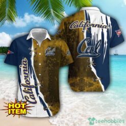 California Golden Bears Logo Team Printed 3D Hawaiian Shirt Beach Summer Gift Product Photo 1