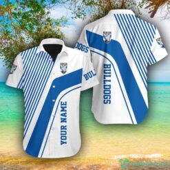 Canterbury-Bankstown Bulldogs AOP Hawaiian Shirt For Men And Women Summer Gift Custom Name Product Photo 1
