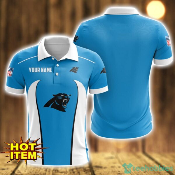Carolina Panthers 3D Polo Shirt Personalized Name Gift Ideas For Fans Product Photo 1