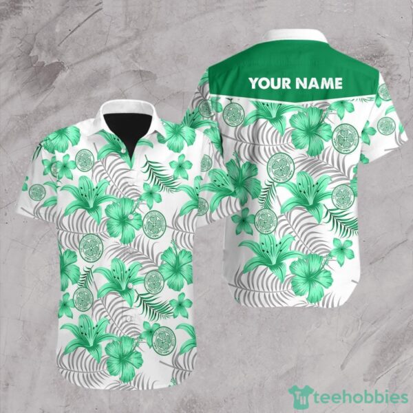 Celtic FC 3D Hawaii Shirt For Men And Women Custom Name Product Photo 1