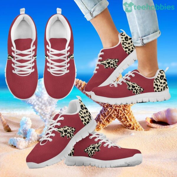 Cheetah Pattern Fabulous Arizona Coyotes Sneakers Product Photo 2