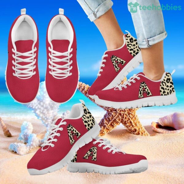 Cheetah Pattern Fabulous Arizona Diamondbacks Sneakers Product Photo 2