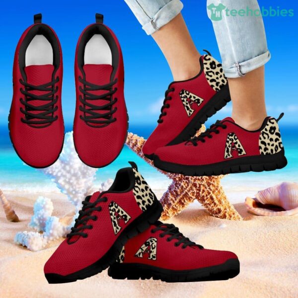 Cheetah Pattern Fabulous Arizona Diamondbacks Sneakers Product Photo 1