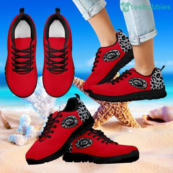 Cheetah Pattern Fabulous Carolina Hurricanes Sneakers Product Photo 1