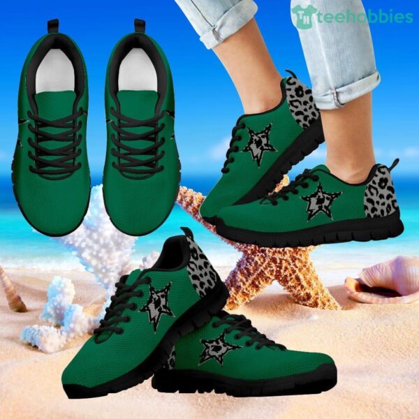Cheetah Pattern Fabulous Dallas Stars Sneakers Product Photo 1
