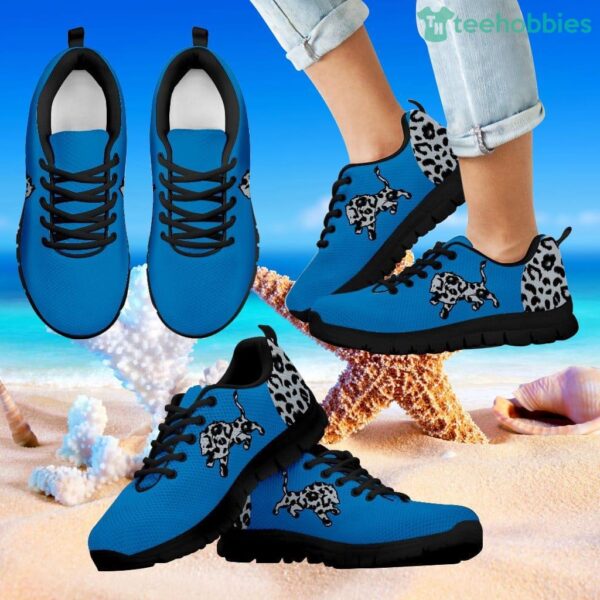 Cheetah Pattern Fabulous Detroit Lions Sneakers Product Photo 1