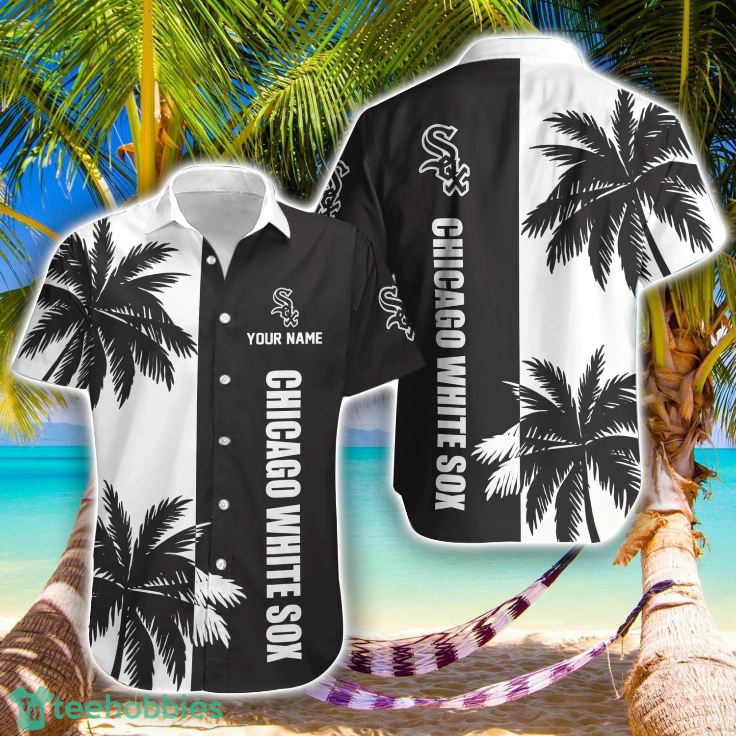 Chicago White Sox MLB Beach Coconut Hawaiian Shirt Trending Summer Gift Custom Name Product Photo 1
