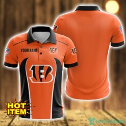 Cincinnati Bengals 3D Polo Shirt Personalized Name Gift Ideas For Fans Product Photo 1