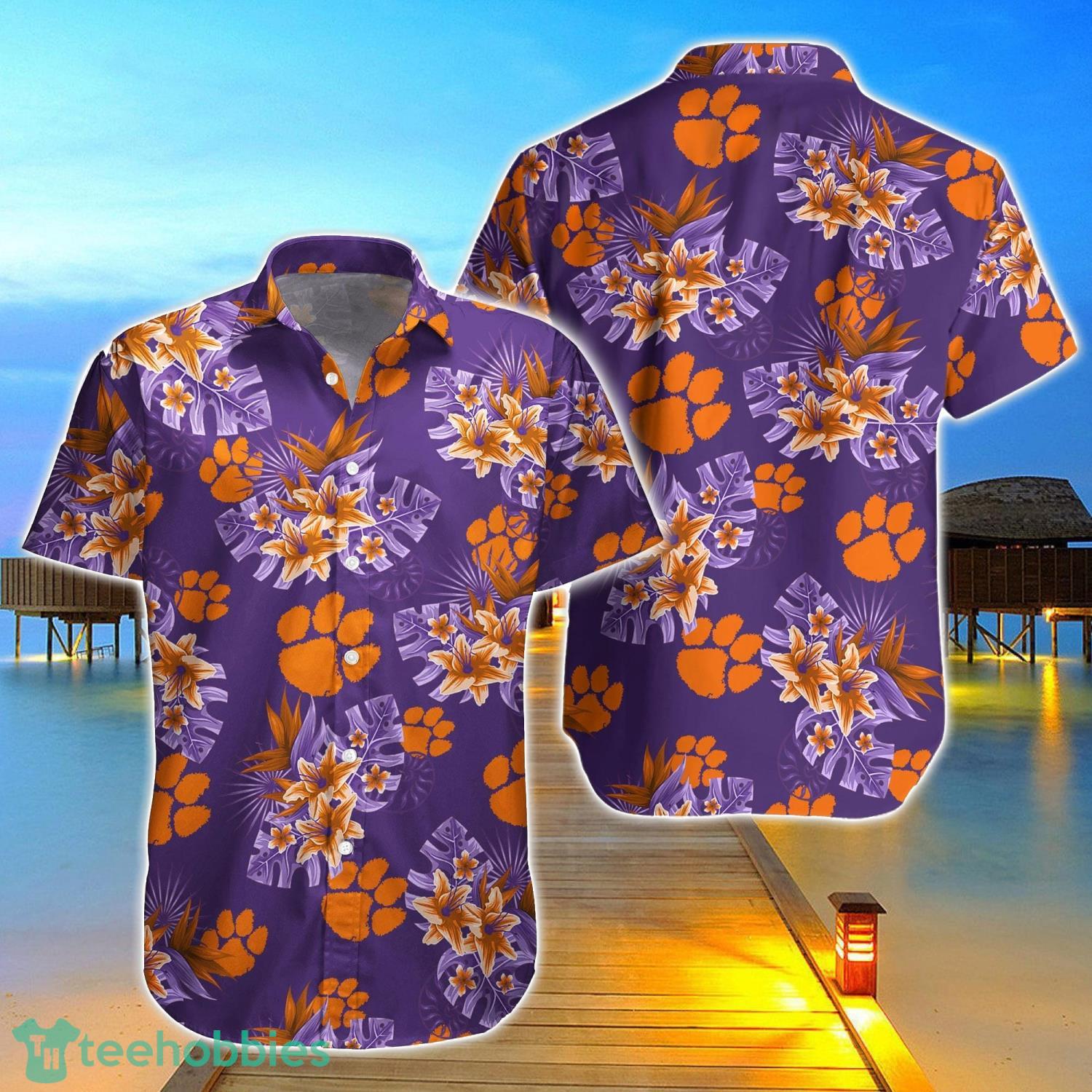 Clemson Tigers Tide Aloha Hawaiian Shirt Gifts For Summer Vacation Product Photo 1