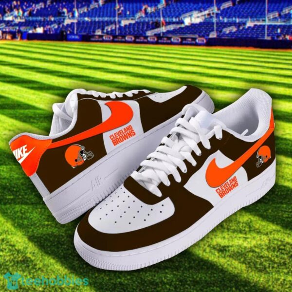 Cleveland Browns Air Force Shose For Fans AF1 NFL Sneakers Product Photo 1
