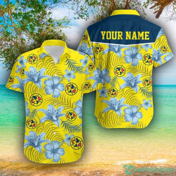 Club América 3D Hawaii Shirt For Men And Women Custom Name Product Photo 1