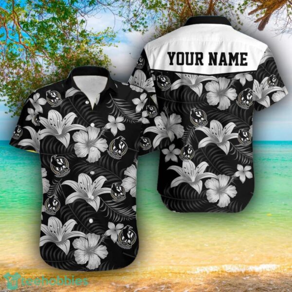 Collingwood Magpies 3D Hawaii Shirt For Men And Women Custom Name Product Photo 1