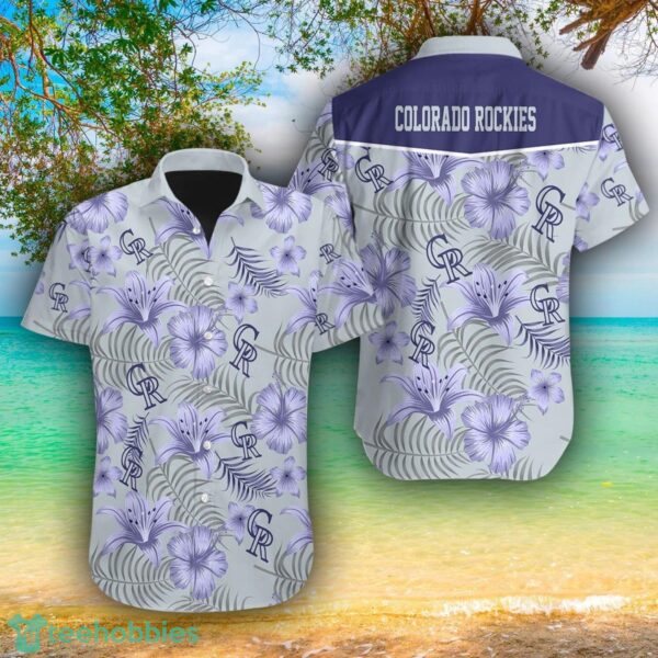 Colorado Rockies AOP Hawaiian Shirt For Men And Women Summer Gift Product Photo 1