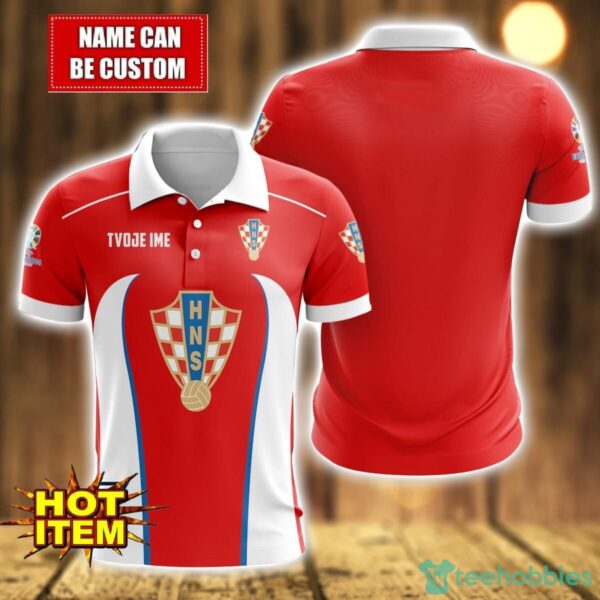 Croatia national football team 3D Polo Shirt Personalized Name Gift Ideas For Fans Product Photo 1