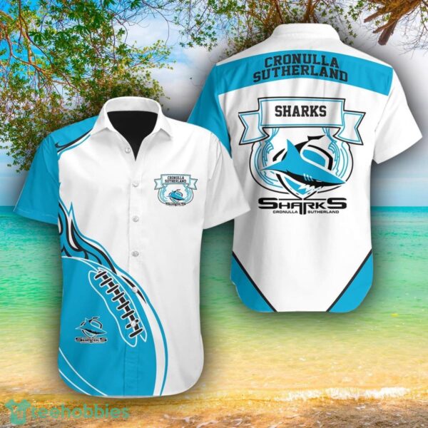 Cronulla-Sutherland Sharks 3D Hawaii Shirt Product Photo 1