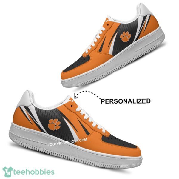 Custom Name Clemson Tigers Air Force 1 Shoes Trending Design Gift For Men Women Fans - NCAA Clemson Tigers Air Force 1 Shoes Personalized Style 2