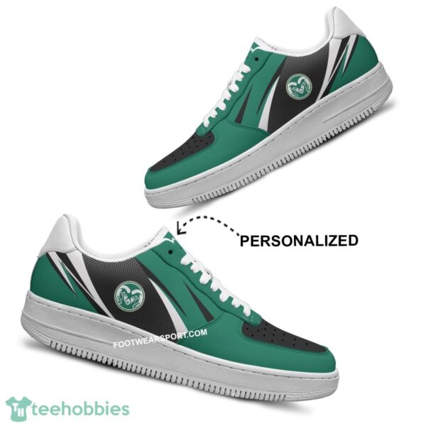 Custom Name Colorado State Rams Air Force 1 Shoes Trending Design Gift AF1 Sneakers Fans - NCAA Colorado State Rams Air Force 1 Shoes Personalized Style 2
