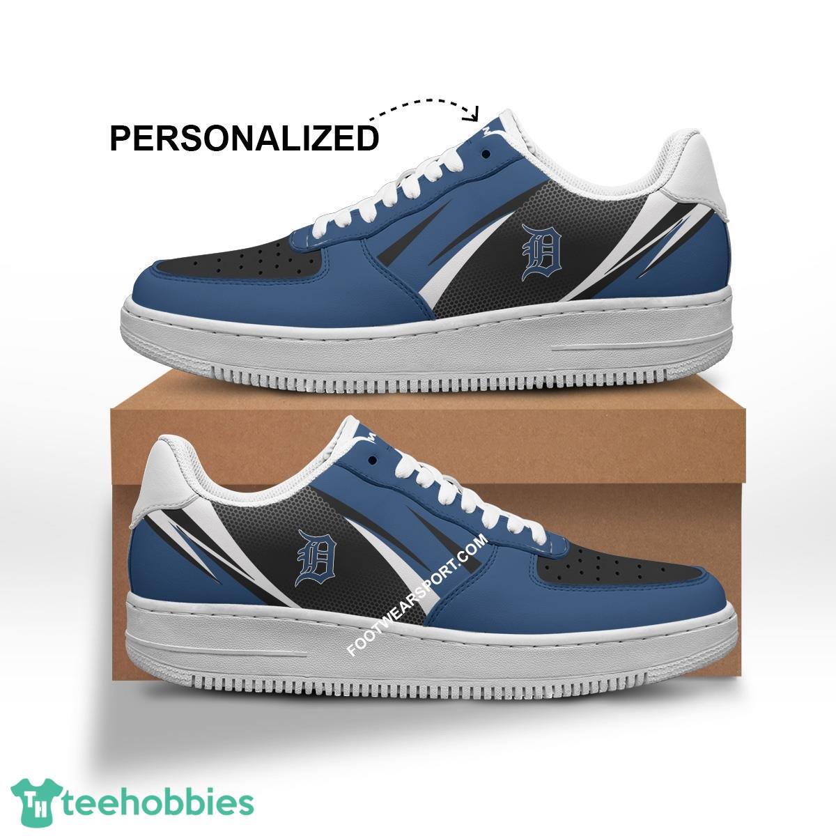 Custom Name Detroit Tigers Air Force 1 Shoes Trending Design For Men Women - MLB Detroit Tigers Air Force 1 Shoes Personalized Style 1