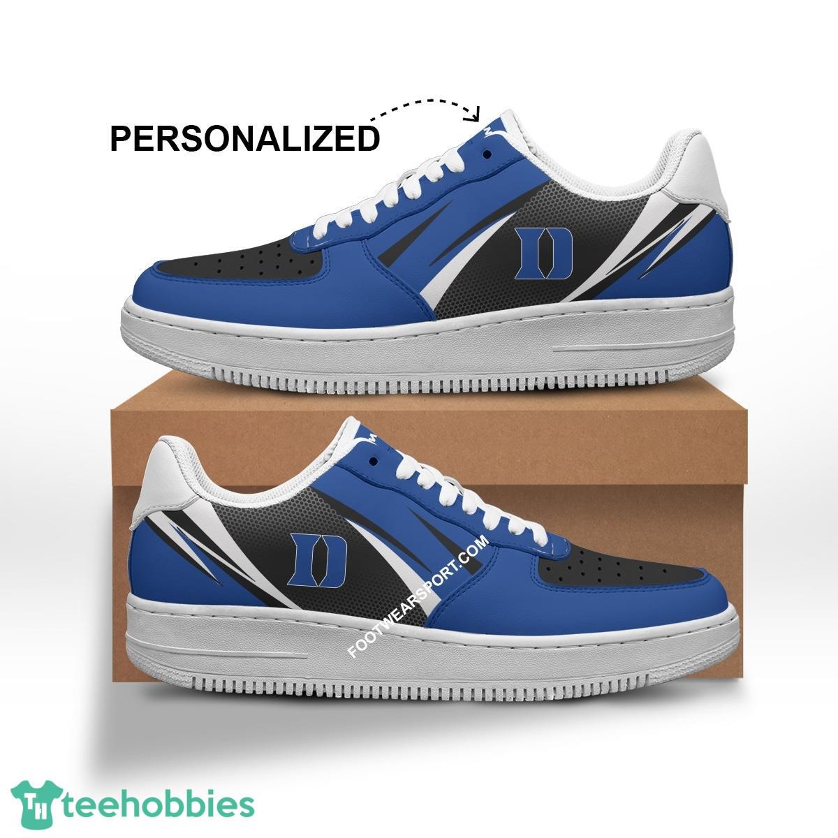 Custom Name Duke Blue Devils Air Force 1 Shoes Trending Design For Fans Gift - NCAA Duke Blue Devils Air Force 1 Shoes Personalized Style 1