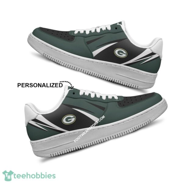 Custom Name Green Bay Packers Air Force 1 Shoes Trending Design Gift For Men Women Fans - NFL Green Bay Packers Air Force 1 Shoes Personalized Style 2
