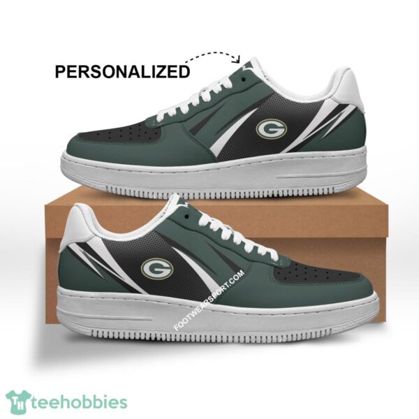 Custom Name Green Bay Packers Air Force 1 Shoes Trending Design Gift For Men Women Fans - NFL Green Bay Packers Air Force 1 Shoes Personalized Style 1