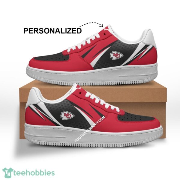 Custom Name Kansas City Chiefs Air Force 1 Shoes Trending Design For Men Women - NFL Kansas City Chiefs Air Force 1 Shoes Personalized Style 1