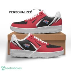 Custom Name Louisiana Tech Bulldogs Air Force 1 Shoes Trending Design AOP For Men Women - NCAA Louisiana Tech Bulldogs Air Force 1 Shoes Personalized Style 1