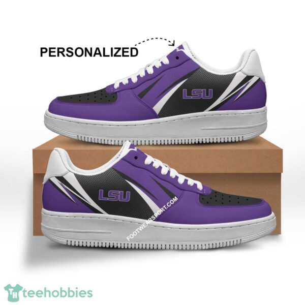 Custom Name LSU Tigers Air Force 1 Shoes Trending Design Full Print - NCAA LSU Tigers Air Force 1 Shoes Personalized Style 1