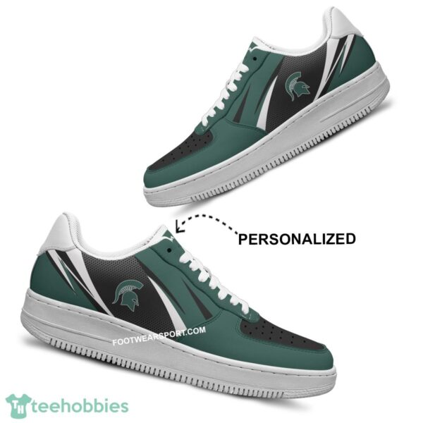 Custom Name Michigan State Spartans Air Force 1 Shoes Trending Design For Men Women - NCAA Michigan State Spartans Air Force 1 Shoes Personalized Style 2