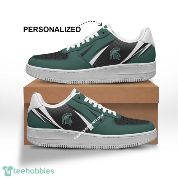 Custom Name Michigan State Spartans Air Force 1 Shoes Trending Design For Men Women - NCAA Michigan State Spartans Air Force 1 Shoes Personalized Style 1