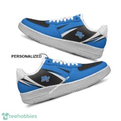 Custom Name Middle Tenn Blue Raiders Air Force 1 Shoes Trending Design For Big Fans - NCAA Middle Tenn Blue Raiders Air Force 1 Shoes Personalized Style 2