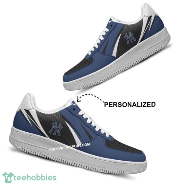 Custom Name New York Yankees Air Force 1 Shoes Trending Design For Men Women - MLB New York Yankees Air Force 1 Shoes Personalized Style 2