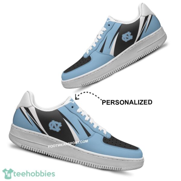 Custom Name North Carolina Tar Heels Air Force 1 Shoes Trending Design All Over Print - NCAA North Carolina Tar Heels Air Force 1 Shoes Personalized Style 2