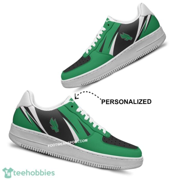 Custom Name North Texas Mean Green Air Force 1 Shoes Trending Design For Fans Gift - NCAA North Texas Mean Green Air Force 1 Shoes Personalized Style 2