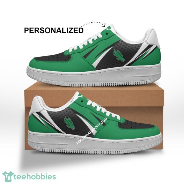 Custom Name North Texas Mean Green Air Force 1 Shoes Trending Design For Fans Gift - NCAA North Texas Mean Green Air Force 1 Shoes Personalized Style 1