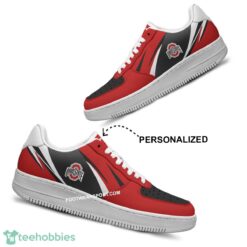 Custom Name Ohio State Buckeyes Air Force 1 Shoes Trending Design Full Print - NCAA Ohio State Buckeyes Air Force 1 Shoes Personalized Style 2