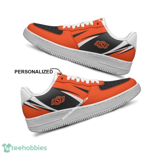 Custom Name Oklahoma State Cowboys Air Force 1 Shoes Trending Design Gift For Men Women Fans - NCAA Oklahoma State Cowboys Air Force 1 Shoes Personalized Style 2