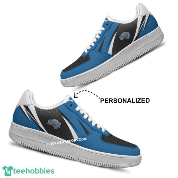 Custom Name Orlando Magic Air Force 1 Shoes Trending Design For Big Fans - NBA Orlando Magic Air Force 1 Shoes Personalized Style 2