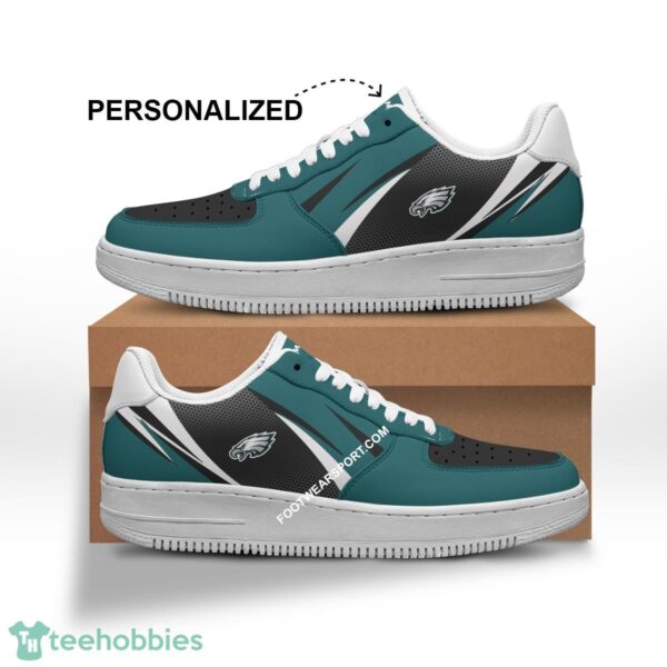 Custom Name Philadelphia Eagles Air Force 1 Shoes Trending Design For Fans Gift - NFL Philadelphia Eagles Air Force 1 Shoes Personalized Style 1
