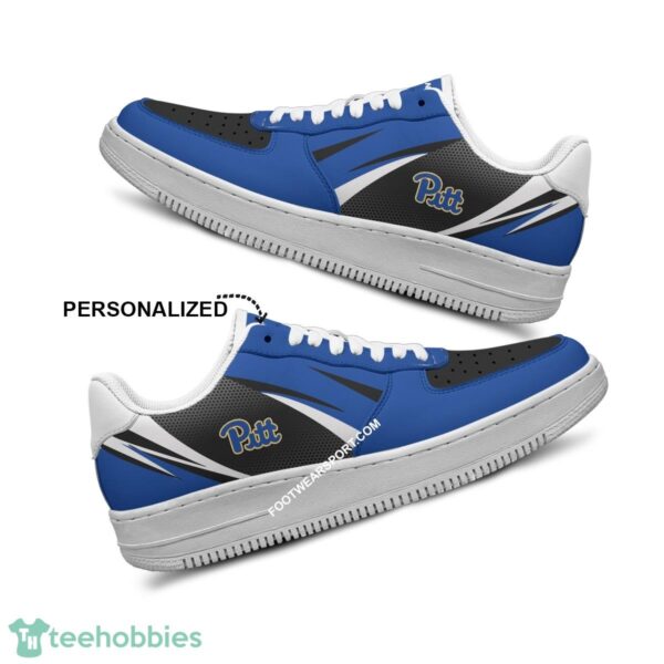 Custom Name Pittsburgh Panthers Air Force 1 Shoes Trending Design Gift AF1 Sneakers Fans - NCAA Pittsburgh Panthers Air Force 1 Shoes Personalized Style 2