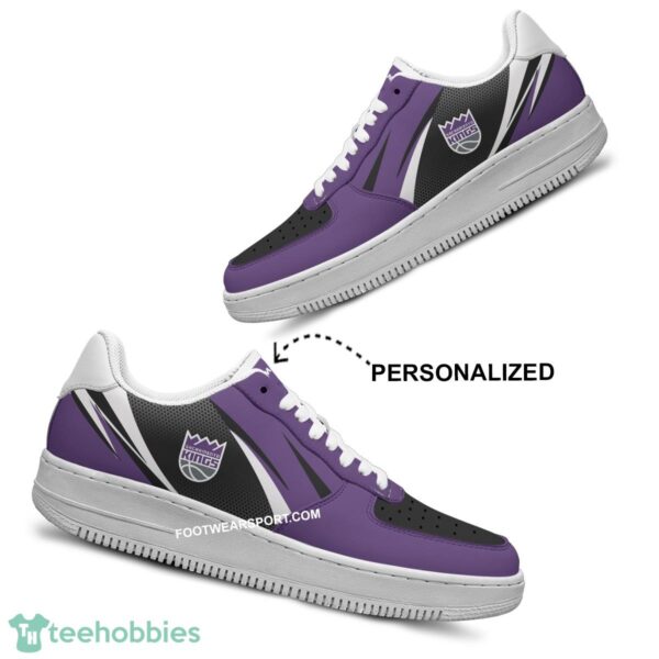 Custom Name Sacramento Kings Air Force 1 Shoes Trending Design All Over Print - NBA Sacramento Kings Air Force 1 Shoes Personalized Style 2