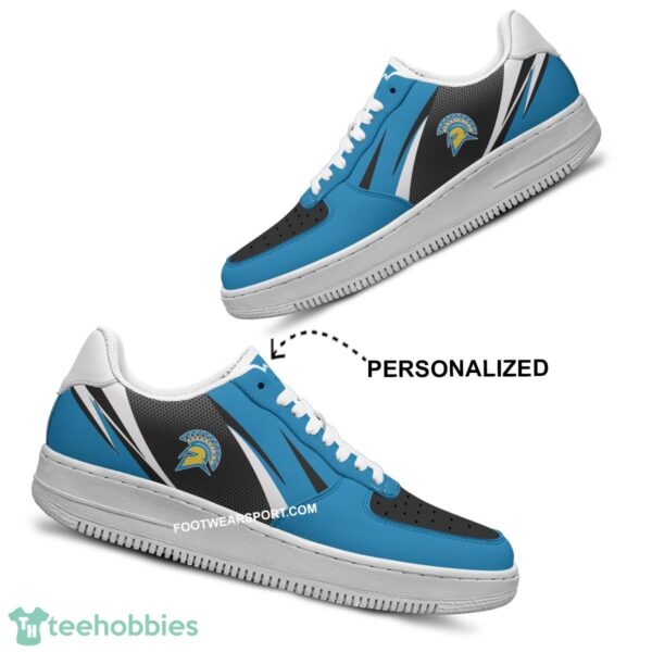 Custom Name San Jose State Spartans Air Force 1 Shoes Trending Design Gift AF1 Sneakers Fans - NCAA San Jose State Spartans Air Force 1 Shoes Personalized Style 2