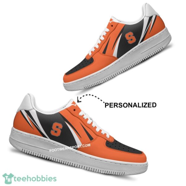 Custom Name Syracuse Orange Air Force 1 Shoes Trending Design All Over Print - NCAA Syracuse Orange Air Force 1 Shoes Personalized Style 2