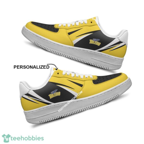 Custom Name Toledo Rockets Air Force 1 Shoes Trending Design For Fans Gift - NCAA Toledo Rockets Air Force 1 Shoes Personalized Style 2