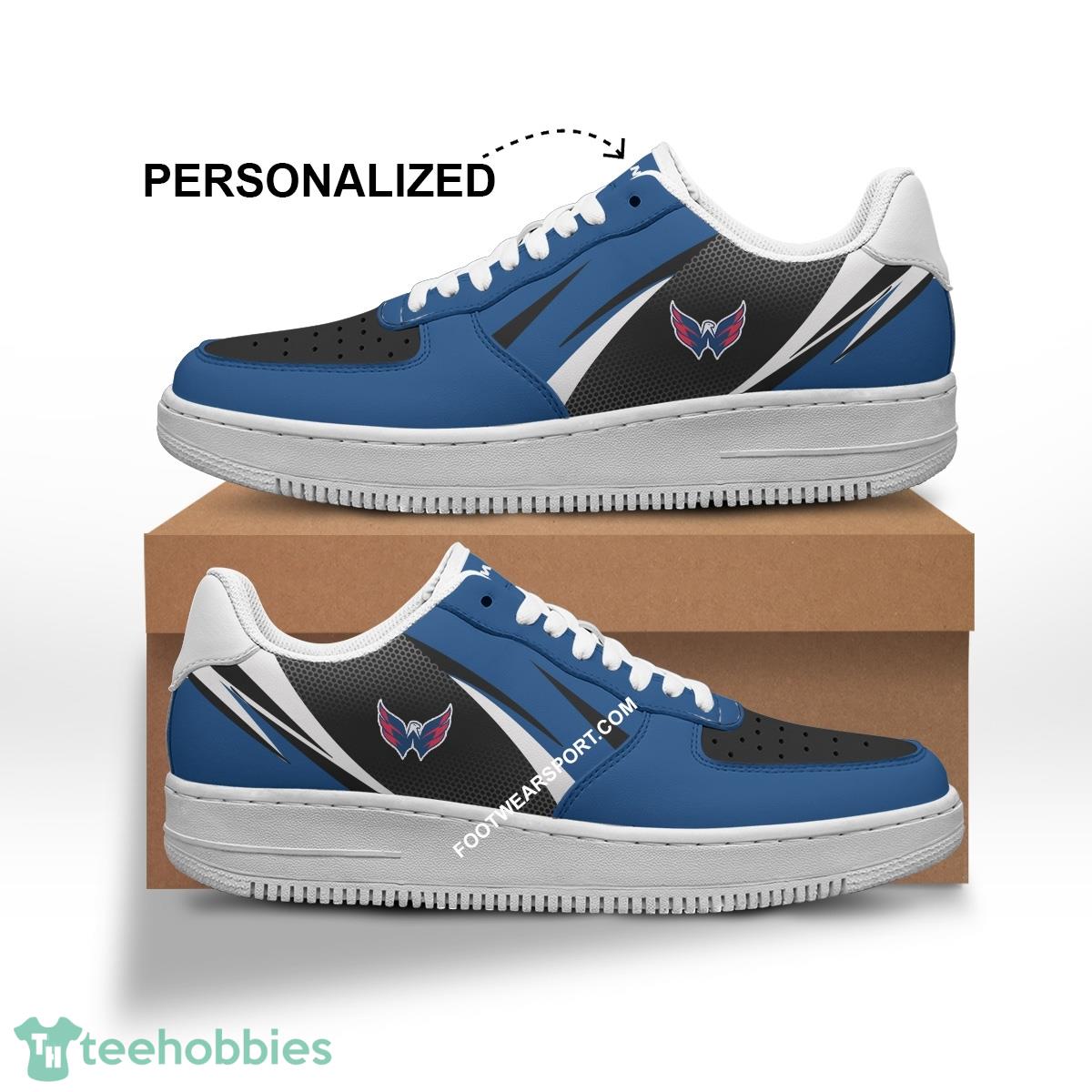 Custom Name Washington Capitals Air Force 1 Shoes Trending Design Gift AF1 Sneakers Fans - NHL Washington Capitals Air Force 1 Shoes Personalized Style 1