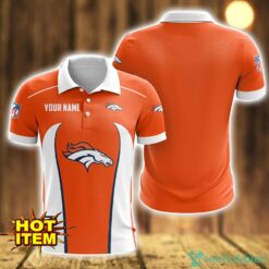 Denver Broncos 3D Polo Shirt Personalized Name Gift Ideas For Fans Product Photo 1