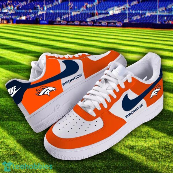 Denver Broncos Air Force Shose For Fans AF1 NFL Sneakers Product Photo 1