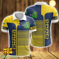 Draci Šumperk Striped 3D Polo Shirt For Men Product Photo 1